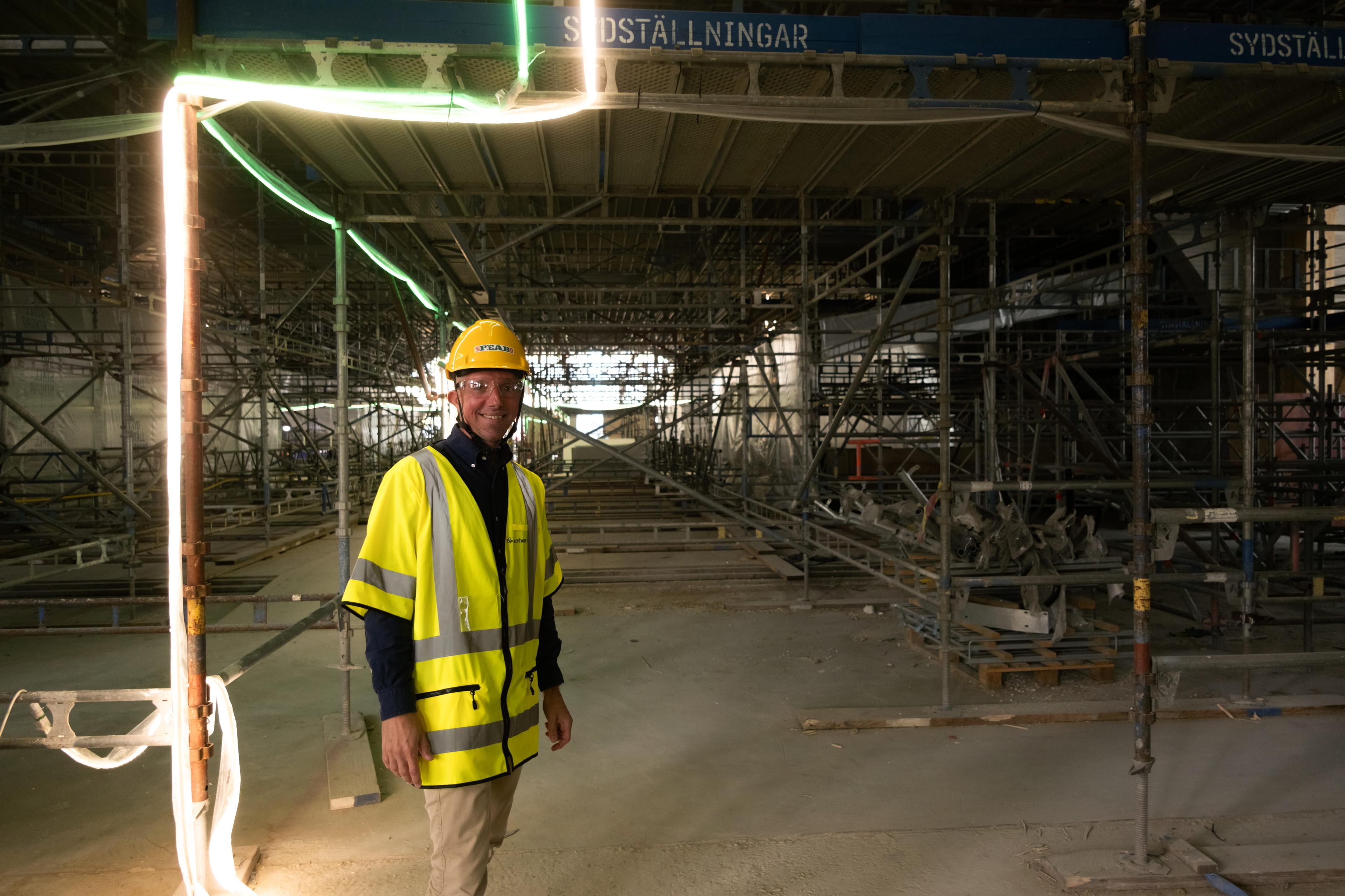 Tomas Wahlqvist står under sydställningar